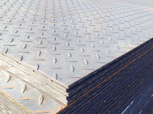 ASTM A36 1008 4320 S235jr Χαμηλού άνθρακα χάλυβα διαμαντένια πλάκα φύλλα μετάλλου