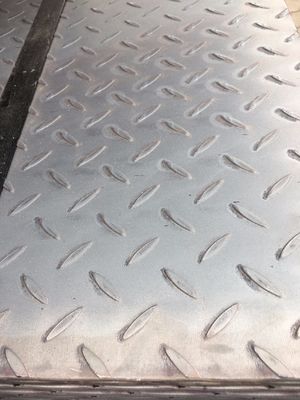 Q235 Ms Διαμαντένιο χαλύβδινο χαλύβδινο χαλύβδινο χάλυβα